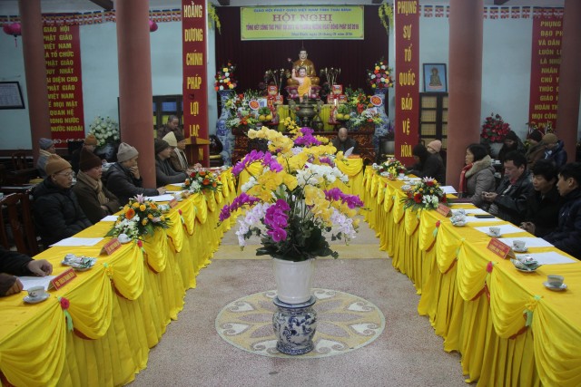 Thái Bình: Ban Trị Sự Phật Giáo tỉnh tổng kết Phật sự 2015