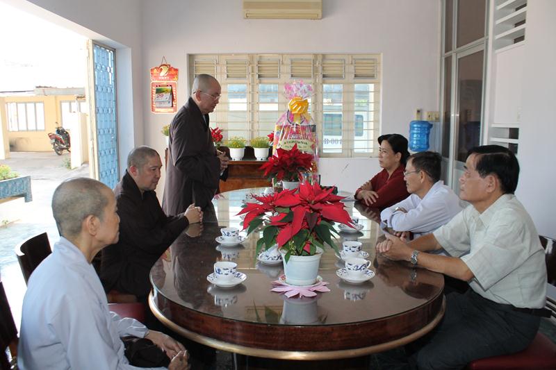 Phật Giáo Sa Đéc: Chúc Tết Lãnh Đạo Thành Phố