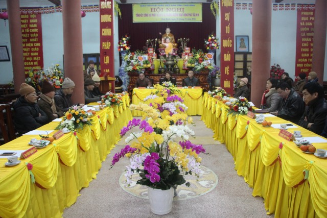 Thái Bình: Ban Trị Sự Phật Giáo tỉnh tổng kết Phật sự 2015