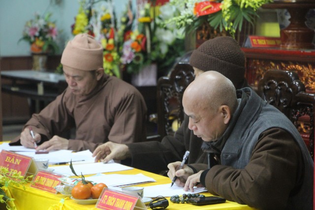 Thái Bình: Ban Trị Sự Phật Giáo tỉnh tổng kết Phật sự 2015