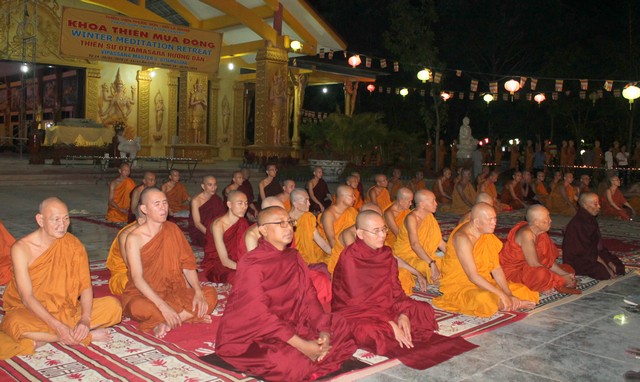 Đồng Nai- Khai mạc Khóa Thiền Mùa Đông tại Thiền Viện Phước Sơn