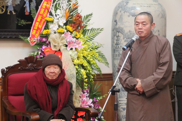 Thái Bình: Ban Trị Sự Phật Giáo tỉnh thăm, chúc Tết các cơ quan, dự hội nghị gặp mặt tôn giáo