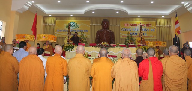 Bình Dương: Hội nghị tổng kết công tác Phật sự 2015