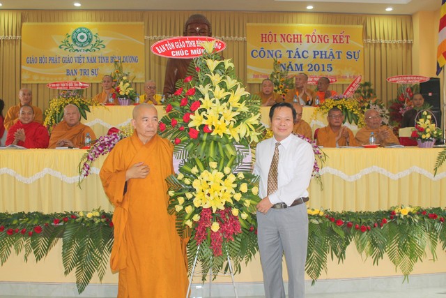 Bình Dương: Hội nghị tổng kết công tác Phật sự 2015