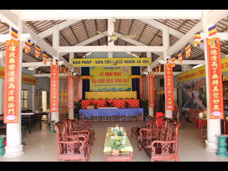 Đồng Tháp: Chuẩn Bị Công Tác Đại Giới Đàn Đã Hoàn Tất