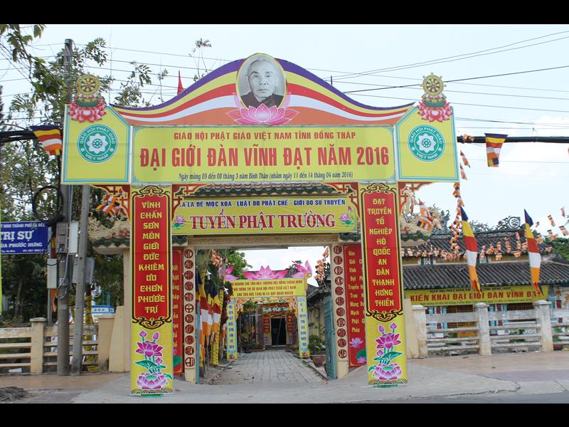 Đồng Tháp: Chuẩn Bị Công Tác Đại Giới Đàn Đã Hoàn Tất