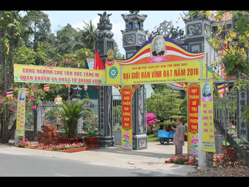 Đồng Tháp: Chuẩn Bị Công Tác Đại Giới Đàn Đã Hoàn Tất