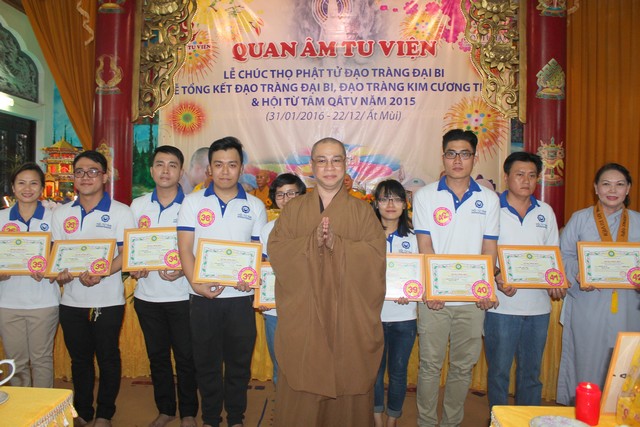TP.Hồ Chí Minh: Quan Âm Tu Viện tổng kết phật sự 2015