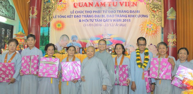 TP.Hồ Chí Minh: Quan Âm Tu Viện tổng kết phật sự 2015