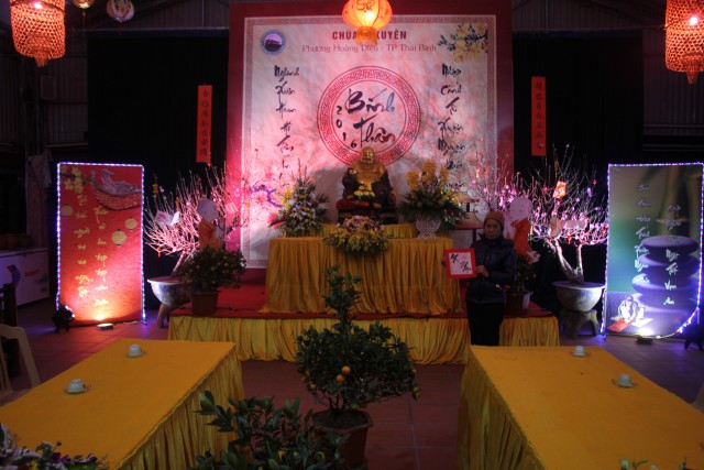 Thái Bình: Không khí đón xuân tại chùa Từ Xuyên