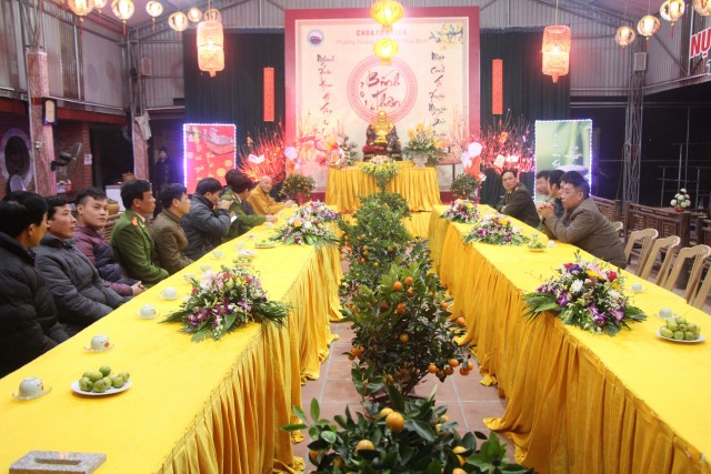 Thái Bình: Không khí đón xuân tại chùa Từ Xuyên