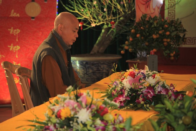 Thái Bình: Không khí đón Xuân tại chùa Từ Xuyên trong ngày Mồng Một Tết