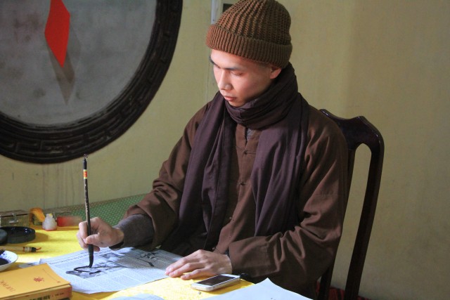 Thái Bình: Không khí đón Xuân tại chùa Từ Xuyên trong ngày Mồng Một Tết