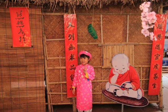 Thái Bình: Không khí đón Xuân tại chùa Từ Xuyên trong ngày Mồng Một Tết