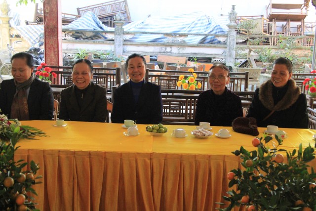 Thái Bình: Không khí đón Xuân tại chùa Từ Xuyên trong ngày Mồng Một Tết