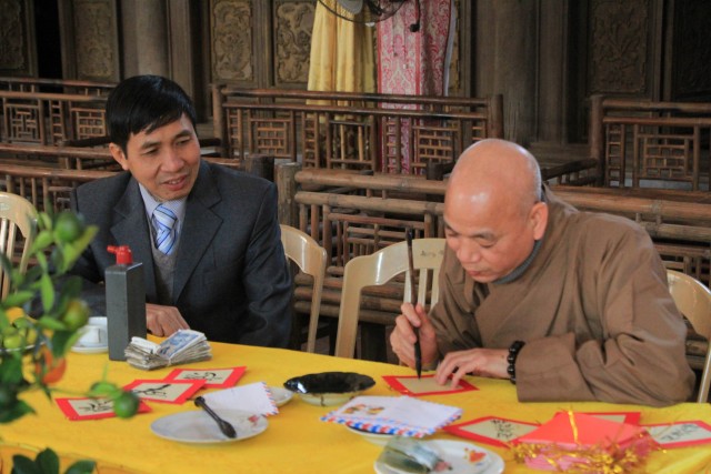 Thái Bình: Không khí đón Xuân tại chùa Từ Xuyên trong ngày Mồng Một Tết