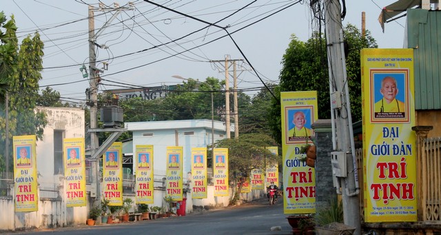 Bình Dương:Trước giờ khai mạc Đại Giới Đàn Trí Tịnh