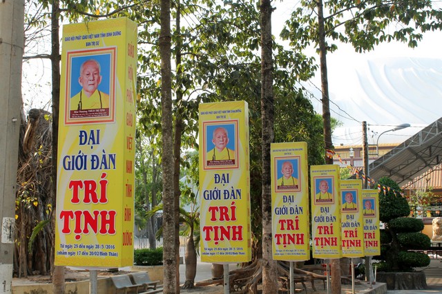 Bình Dương:Trước giờ khai mạc Đại Giới Đàn Trí Tịnh