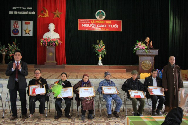 Thái Bình: Lễ mừng thọ bệnh nhân Phong Văn Môn