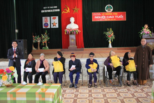 Thái Bình: Lễ mừng thọ bệnh nhân Phong Văn Môn