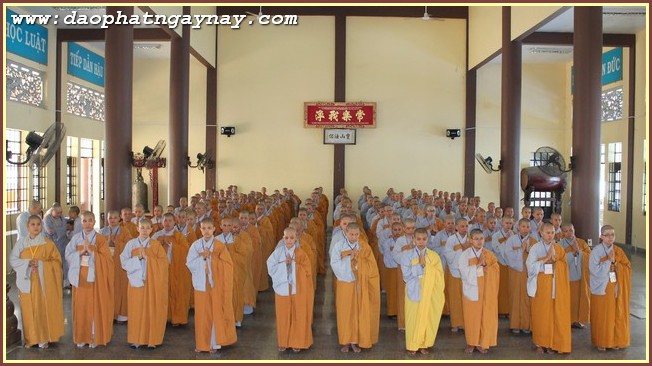 Bình Dương: Đại Giới Đàn Trí Tịnh - Ngày thứ 2 : Giới tử phát lồ sám hối và thọ giới