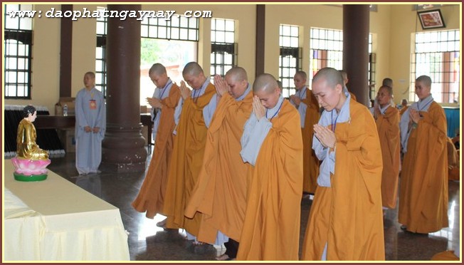 Bình Dương: Đại Giới Đàn Trí Tịnh - Ngày thứ 2 : Giới tử phát lồ sám hối và thọ giới