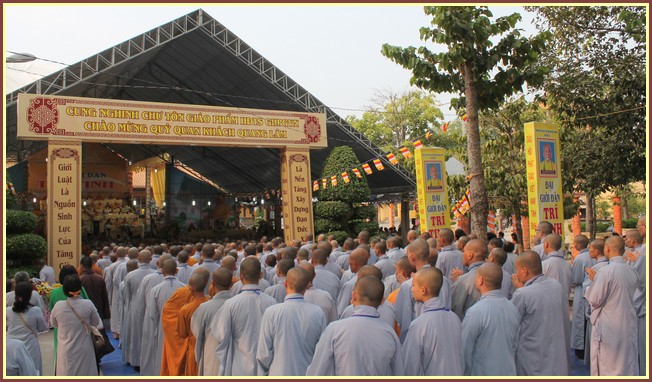 Bình Dương: Khai mạc Đại Giới Đàn Trí Tịnh