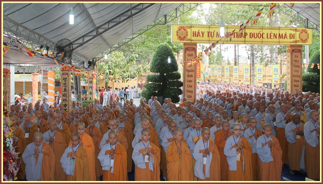 Bình Dương: Khai mạc Đại Giới Đàn Trí Tịnh