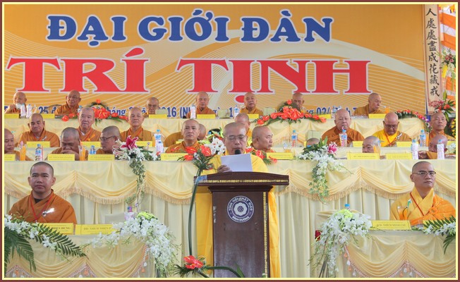Bình Dương: Khai mạc Đại Giới Đàn Trí Tịnh