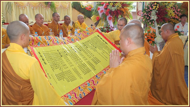 Bình Dương: Khai mạc Đại Giới Đàn Trí Tịnh
