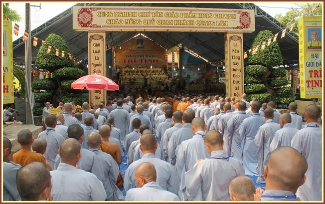 Bình Dương: Dấu ấn Đại Giới Đàn Trí Tịnh 2016