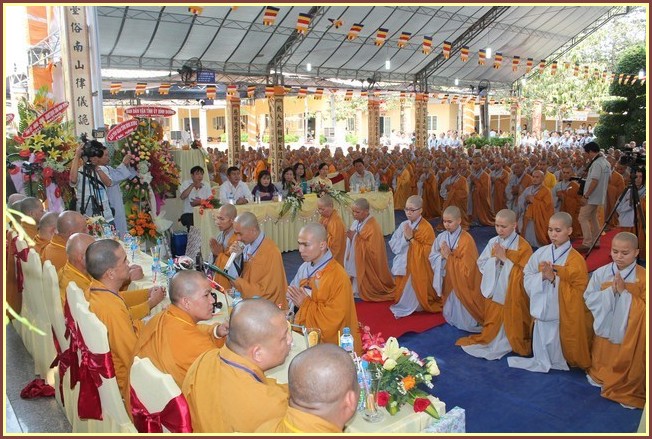 Bình Dương: Dấu ấn Đại Giới Đàn Trí Tịnh 2016