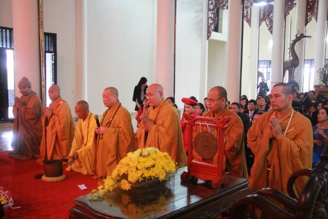 Nam Định: Lễ hằng thuận tại Trúc Lâm Thiên Trường