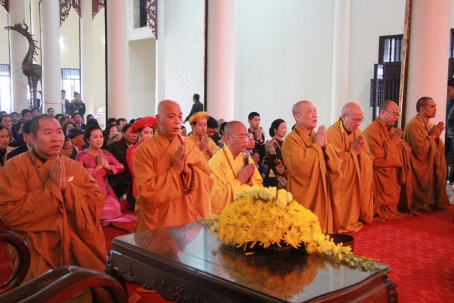 Nam Định: Lễ hằng thuận tại Trúc Lâm Thiên Trường