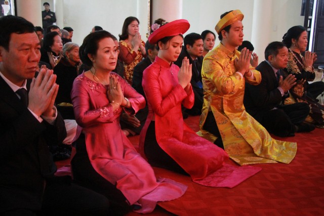 Nam Định: Lễ hằng thuận tại Trúc Lâm Thiên Trường
