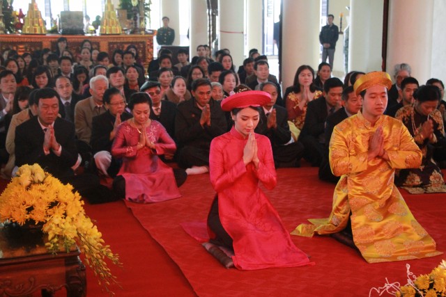 Nam Định: Lễ hằng thuận tại Trúc Lâm Thiên Trường