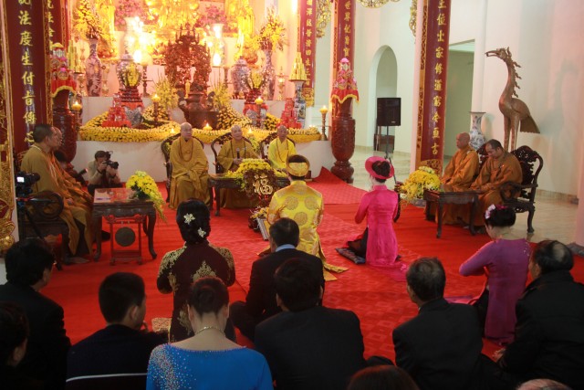 Nam Định: Lễ hằng thuận tại Trúc Lâm Thiên Trường