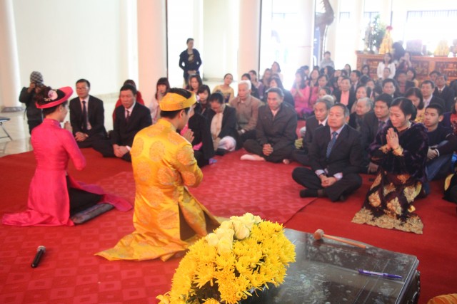 Nam Định: Lễ hằng thuận tại Trúc Lâm Thiên Trường