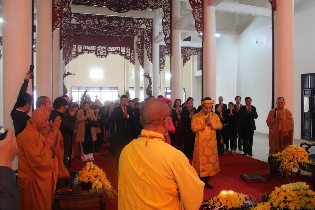 Nam Định: Lễ hằng thuận tại Trúc Lâm Thiên Trường