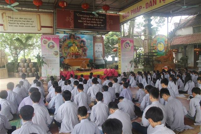 Triệu Sơn: Khóa tu Gieo Hạt Từ Tâm lần 2 năm 2016 tại chùa Ông Sư
