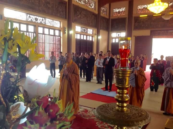 Thanh Hóa: Tu Viện Trúc Lâm Hàm Rồng tổ chức lễ Hằng thuận