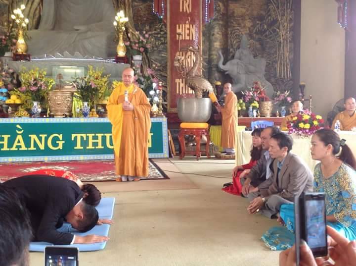 Thanh Hóa: Tu Viện Trúc Lâm Hàm Rồng tổ chức lễ Hằng thuận
