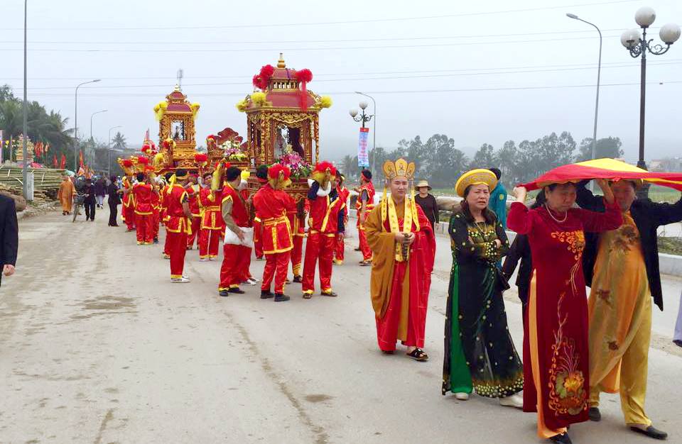 Sầm Sơn: Lễ hội văn hóa truyền thống &quot;Cỗ oản cầu phúc&quot;