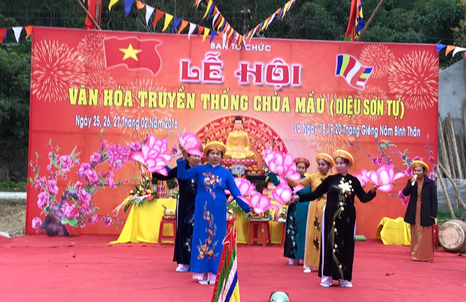 Cẩm Thủy: Khai mạc lễ hội văn hóa truyền thống Chùa Mầu (Diệu Sơn Tự)