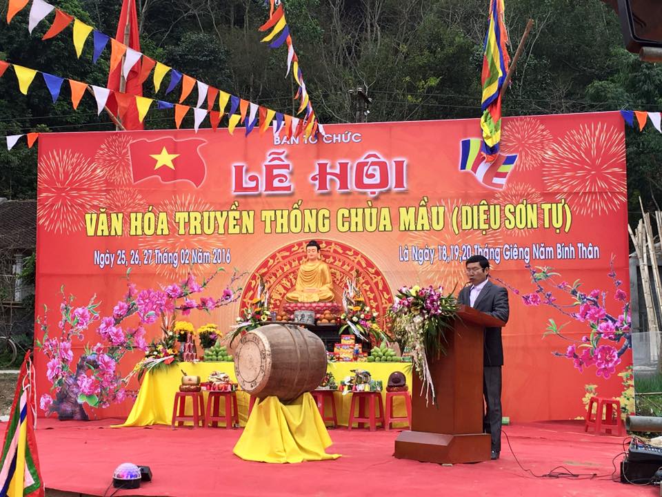 Cẩm Thủy: Khai mạc lễ hội văn hóa truyền thống Chùa Mầu (Diệu Sơn Tự)