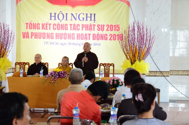 TP. HCM: Ban Văn hóa tổng kết công tác Phật sự 2015 và phương hướng hoạt động 2016