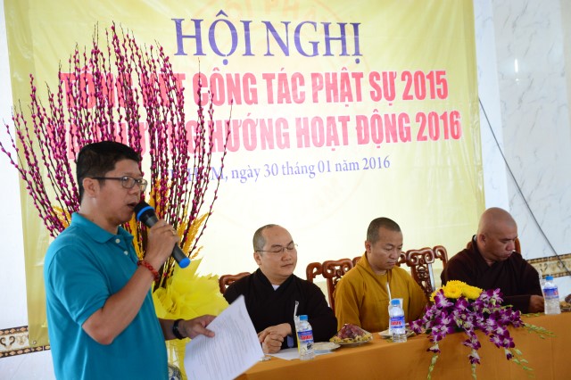TP. HCM: Ban Văn hóa tổng kết công tác Phật sự 2015 và phương hướng hoạt động 2016