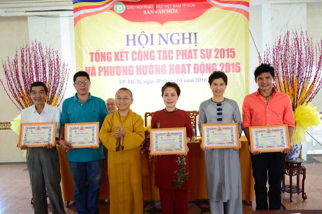 TP. HCM: Ban Văn hóa tổng kết công tác Phật sự 2015 và phương hướng hoạt động 2016