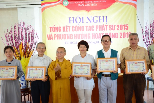 TP. HCM: Ban Văn hóa tổng kết công tác Phật sự 2015 và phương hướng hoạt động 2016