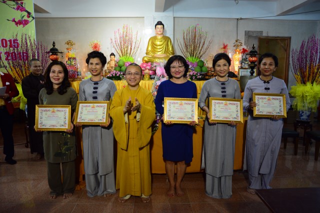 Chùa Giác Ngộ: Lễ tổng kết các hoạt động Phật sự 2015 và phương hướng Phật sự 2016